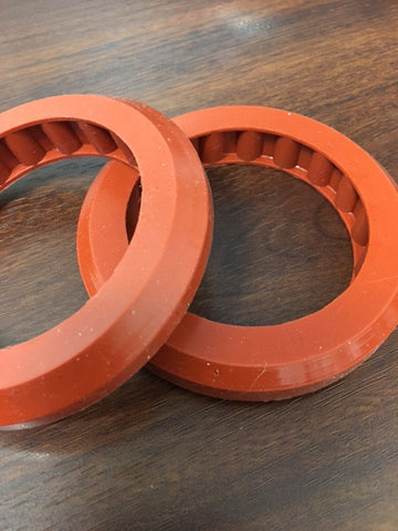 Custom Molded Gasket; 5/16" Roller; Silicone Material;
