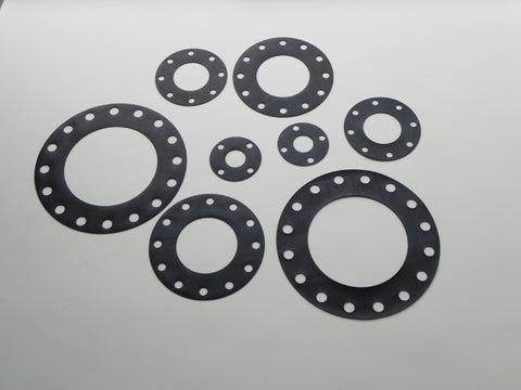 Full Face Gasket; Class 125; 1/16" Thick EPDM Material