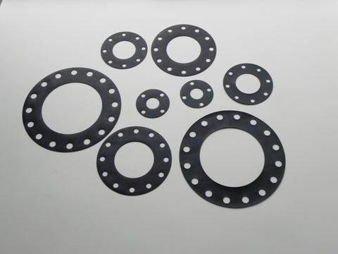 Full Face Gasket; Class 150; 1/16" Thick EPDM Material